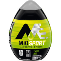 Mio Sport Liquid Water Enhancer, Lemon Lime, 1.62 Ounce, Pack Of 2