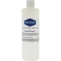 Food Coloring Americolor - Bright White Soft Gel Paste, 20 Ounce
