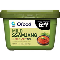 Chung Jung One O'Food Ssamjang, Korean Mild Seasoned Soybean Paste Sauce, Perfect For Rice, Noodles, Fresh Vegetables And Meat, Savory And Flavorful (1.1Lb)