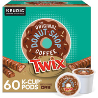 The Original Donut Shop Twix Coffee, Keurig Single Serve K-Cup Pods, 60 Count, (6 Packs Of 10)