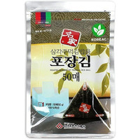 Koreac_ Myungga [50 Sheets] Seaweed Wrappers For Triangular Onigiri Rice Ball (50Sheets)