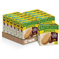 Nature Valley Biscuits With Cocoa Almond Butter Filling, 5 Ct, 6.75 Oz (Pack Of 12)