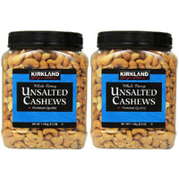 Kirkland Signature Kirkland Signature Unsalted Cashews, 2.5 Pound, 2 Pack