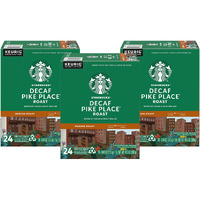 Starbucks Decaf Pike Place Roast K Cups, 72 Count (3 Boxes Of 24 K-Cups)