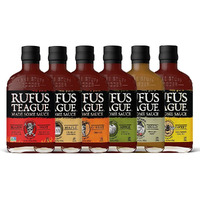 Rufus Teague - Variety Bbq Sauce Pack - Premium Barbecue Sauce - 6 Bottles