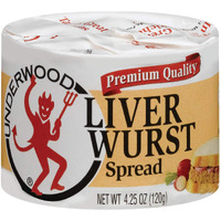 Underwood Liver Wurst Spread, 4.25 Ounce (Pack Of 24)