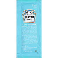 Heinz Tartar Sauce Single Serve Packet 0.4 Oz (Pack Of 200)