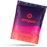 Omyum Supernatural Coffee Alternative (30 Servings) - Organic Superfood Adaptogen Mushroom Blend With Cacao, Lions Mane, Reishi, Cordyceps, Ashwagandha & L-Theanine - Calm Energy, Focus & Gut Health