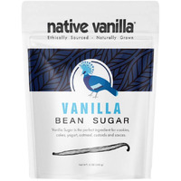 Organic Vanilla Bean Sugar - Native Vanilla - Made From Premium Vanilla Bean Pods - For Chefs And Home Cooking, Baking, And Dessert Making - Made With Real Vanilla Beans - 12 Oz