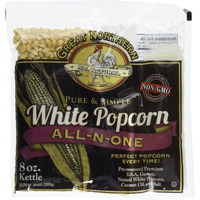 Great Northern Popcorn White Popcorn 8 Oz 24 Pack