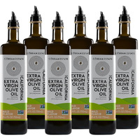 Cobram Estate California Mild Extra Virgin Olive Oil - First Cold Pressed, Non-Gmo, Keto Friendly, High In Antioxidants, Fruity & Balanced - Cold Pressed Olive Oil Bottle Evoo - 750 Ml (Pack Of 6)