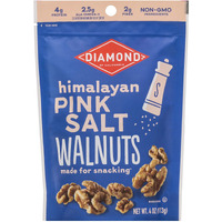 Diamond Of California Himalayan Pink Salt Walnuts, 4 Oz, 4 Pack