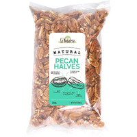La Nogalera - 2 Lbs Natural Shelled Pecan Halves. Raw Pecan Nuts That Compare To Organic, No Shell, Non-Gmo, Kosher And Halal Certified And Ketogenic Friendly
