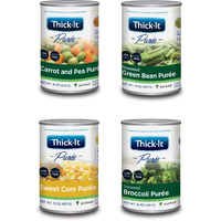 Thick-It Pureed Vegetable Variety Pack For Dysphagia (Iddsi), Digestible Swallowing Aid, Made With Real Ingredients, Simple-To-Use, 14 Oz Cans (12 Pack)