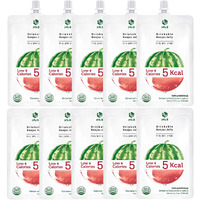 Jelly B Drinkable Konjac Jelly (10 Packs Of 150Ml) - Healthy And Natural Weight Loss Diet Supplement Foods, 0 Gram Sugar, Low Calorie, Only 5 Kcal Each Packets, (Watermelon)
