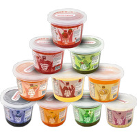 Fusion Select 6 Variety Flavors Bursting Bobaz Popping Bobaz Pearls - Fruit Tea Snack Toppings