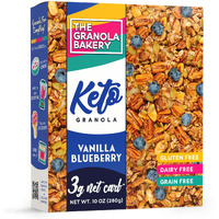 Tgb Blueberry Keto Granola | 3G Net Carb Cereal | Gluten Free Low Carb Nut Snack, 10 Ounces
