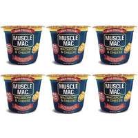 Muscle Mac High Protein Macaroni & Cheese Microwave Cup, 6 Cups