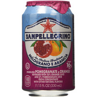 San Pellegrino Melograno E Arancia (Pomegranate & Orange) 11.15 Fl Oz 12 Pack