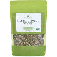 Biokoma Pure And Organic Small-Flowered Willow Epilobium Parviflorum Dried Herb 100G (3.55Oz) Resealable Moisture Proof Pouch, Usda Certified Organic Herbal Tea, No Additives, No Preservatives, Kosher