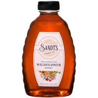 Sandt's Wildflower Honey, Unfiltered Raw Honey, Non-Gmo Genuine, Pure Honey (2 Lbs)