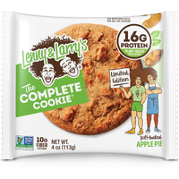 Lenny & Larry's The Complete Cookie, Apple Pie, 16G Plant Protein, Vegan, Non-Gmo, 4 Ounce Cookie (Pack Of 12)