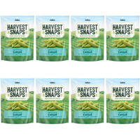 Harvest Snaps Veggie Chips (Caesar Snack Crisps) | Powered By Plant Protein, Gluten Free, Non-Gmo Baked Vegetable Crisps | Made In Usa (8 Snack Packs)