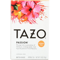 Tazo Tea Herbal Passion Tea, 20 Count (Pack Of 3)