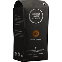 Kicking Horse Whole Bean Coffee, 454 Horse Power Dark Roast, 1 Pound
