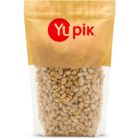 Yupik Roasted Unsalted Cashews, Butts, 2.2 Lb, Gluten-Free, Kosher, Vegan, Broken Nuts, Crunchy Cashew Pieces, No Added Salt, Lightly Roasted, Source Of Protein & Iron, Savory Snacks