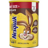 Nesquik Chocolate Flavor Powder Drink Mix Canister