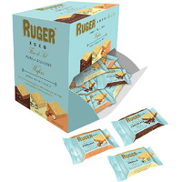 Ruger Wafers Xoxo Made With A Kiss Of Sea Salt , Mini Wafers Display, 96 Count