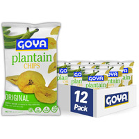 Goya Foods Plantain Chips, Original, 5 Ounce (Pack Of 12)