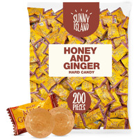 Honey And Ginger Hard Candy, Individually Wrapped, 2-Pound Bag (About 200 Pieces)