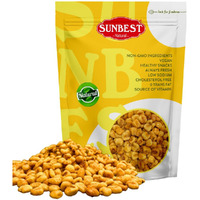 Sunbest Natural Roasted Corn 48Oz (3 Lbs) - All-Natural Ingredients, No Artificial Flavors - Crunchy & Flavorful Snack - Toasted And Salted, Guilt-Free Snacking - Perfect For On-The-Go Snacking