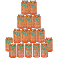 (16 Pack Bundle) Of Jupina, Cuba's Favorite Beverage | One Of The Sweetest, Bubbly, Refreshing Pineapple Cream Sodas You Want To Taste | This Soft Drink Bundle Pack Will Compliment Any Care Package | 12 Oz. | By Murai
