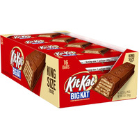 Kit Kat Big Kat Milk Chocolate Wafer King Size, Candy Bars, 3 Oz (16 Count)