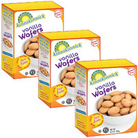 Kinnikinnick - Vanilla Wafers - Gluten Free, Allergy Friendly Cookies - 6.3 Oz. Boxes - 3 Pack