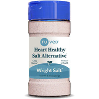 Ruved Wright Salt, Flavorful Alternative Salt, Healthy Blend With Himalayan Pink Salt, Electrolyte Rich Multimineral Blend, 8.4 Ounces