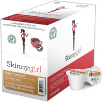 Skinnygirl Flavored Coffee Pods, Salted Caramel Coffee, Single Serve Coffee For Keurig K Cups Machines, Hot Or Iced Coffee, Medium Roast Coffee In Recyclable Pods, 24 Count