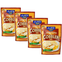 Hospitality Old Fashioned Fruit Cobbler Mix Or Fruit Crisp Mix - Four 7 Oz. Packets (Fruit Cobbler Mix)