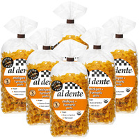 Al Dente Plant Based Pasta Chickpea + Turmeric, 8 Ounce (Pack Of 6)