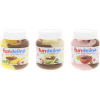 Fundelina Chocolate Hazelnut Banana, Vanilla & Strawberry Spread Bundle Pack 368G, 3 Pack