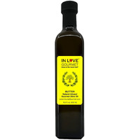 In Love Gourmet Extra Virgin Olive Oil Butter Natural Flavor Infused Gourmet Olive Oil 500Ml/16.9Oz Awesome Buttery Flavored Extra Virgin Olive Oil.
