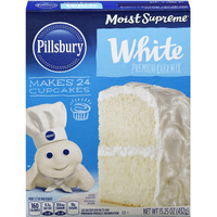 Pillsbury Moist Supreme White Premium Cake Mix, 15.25-Ounce (Pack Of 12)
