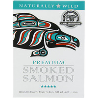 Alaska Smokehouse Premium Smoked Salmon, 4 Ounce Gift Box