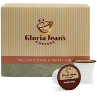 Gloria Jean's Coffees Hazelnut, Single Serve Coffee K-Cup Pod, Flavored Coffee, 24