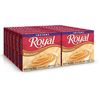 Royal Instant Pudding Dessert Mix, Butterscotch, Fat Free (12 - 1.8 Oz Boxes)