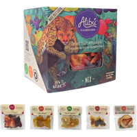 Alib   Dried Fruit Tea Infusions - Variety Pack - Certified Vegan, 100% Natural, Hot Or Iced, Caffeine Free, Eat And Drink - Box Of 2.12 Oz
