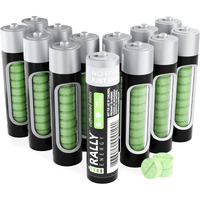 Caffeine Mints By Rally, 60Milligram Caffeine, Instant Energy, Fresh Breath Caffeinated Mints, 0 Sugar, Natural Peppermint Flavor (12 Packs, 120 Mints)